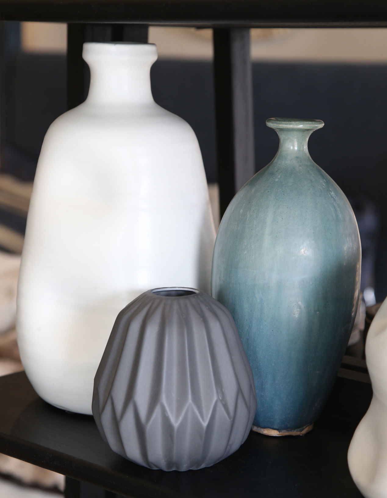 Vases, bowls and decorative objects